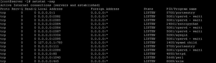 Netstat - Investigate suspicious  port Linux 